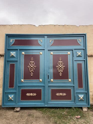 ən ucuz darvazalar: Eni-3 Hündürlük-2.60 Çərçivə-8lik Şveller,List-2.5,Profil — 14