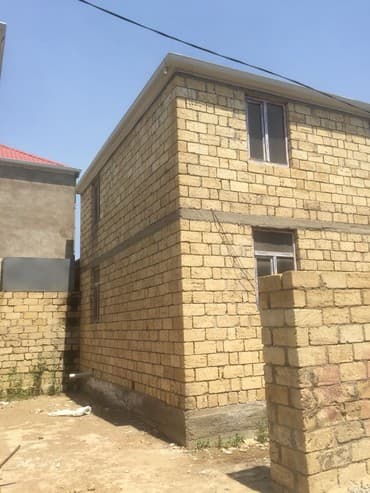 ehmedlide kreditle satilan heyet evleri: Masazır 4 otaqlı, 130 kv. m, Kredit var, Təmirsiz — 5