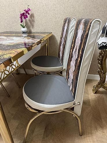 restoran stol: 4 stul — 2