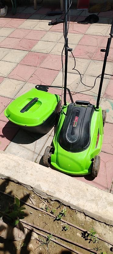 триммер для травы: Elektrikli otbiçən satılır. RTMAX markalı, kabel ilə işləyən bağ və — 5
