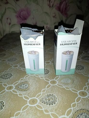 stolüstü kondisionerler: USB Aroma Hava Rütubətləndiricisi - Kompakt silindrik dizayn — 3