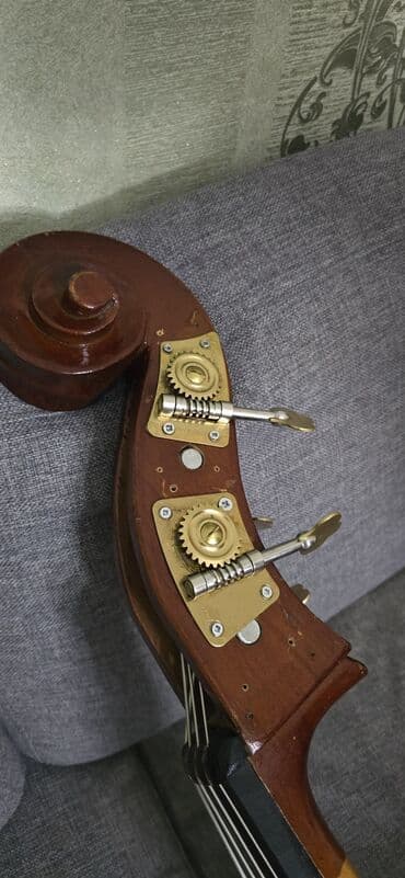 Музыкальные инструменты: Kontrabass SSRİ Dövründən qalan alətlərdi yenidən orginal — 5