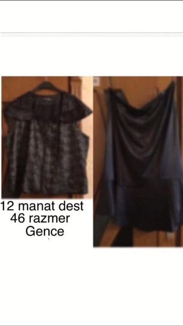 yupka kofta modelleri 2021: Qadın geyim dəsti - İki hissədən ibarət: uzunqollu bluz və ətək - — 3