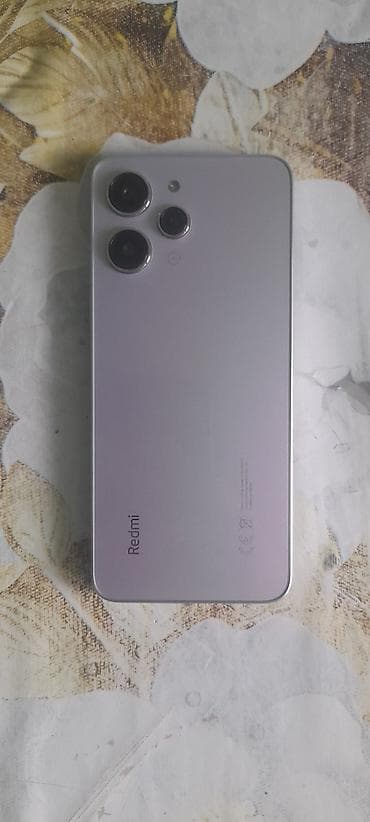 Redmi 12, 256 GB, rəng - Gümüşü, Barmaq izi