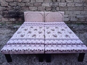iydə tozunun qiyməti: Təzə çarpayılar. 1 nəfərlik çarpayılar 60manat. 2 nəfərlik taxt — 17