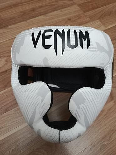 bas gitara: Venum boks/MMA baş qoruyucusu - Brend: Venum - Rəng: ağ-qara — 1