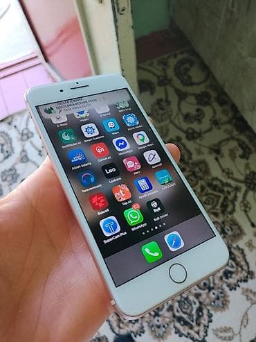 11 pro maks: IPhone 8 Plus, 64 GB, Rose Gold, Qırıq — 5