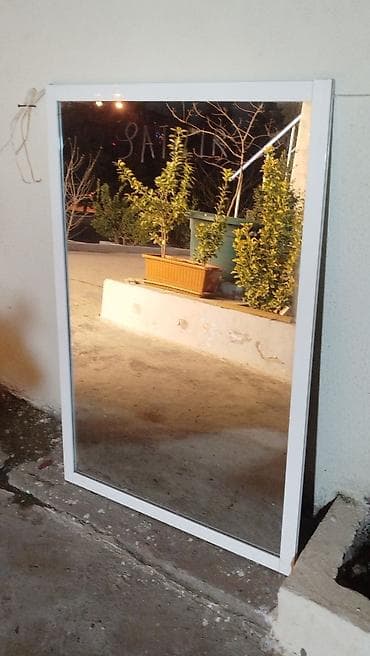 Güzgü Döşəmə üstü, Düzbucaqlı, Çərçivə ilə