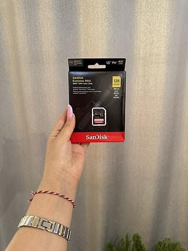 Foto və videokameralar: SanDisk Extreme PRO SDXC UHS-I yaddaş kartı – 128 GB - Model: SanDisk — 1