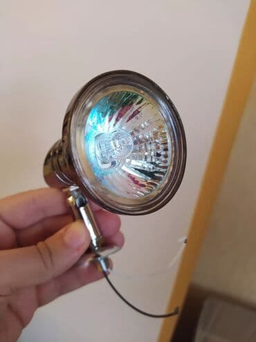 rəngli lampalar: İşıqlandırma üçün nəzərdə tutulmuş, metal korpuslu, dairəvi formalı — 1