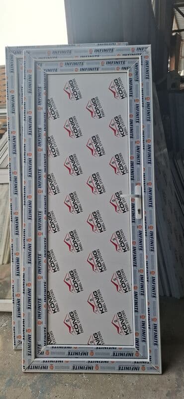 Услуги мастеров по дверям: Salam Hörmətli Müştəri: PVC Plastik İstənilən Ölçüdə,Rəng Və Növlərdə — 8