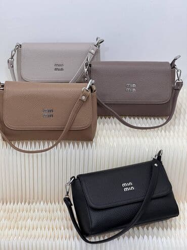 черные женские сумки: Сумка на плечо, Miu Miu — 4