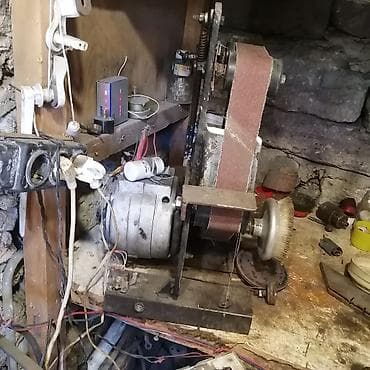 mini drel satilir: Zolaqlı yonma və cilalama aparatı - Elektrik mühərrikli stasionar — 2