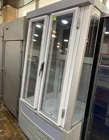 Şüşə vitrinli soyuducu vitrini - Tip: Şaquli vitrin soyuducu (ikiqat — 1