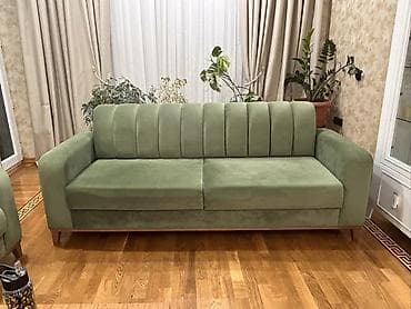 klassik divanlar: Divan, İşlənmiş, Açılmayan, Bazasız, Vеlur parça — 3