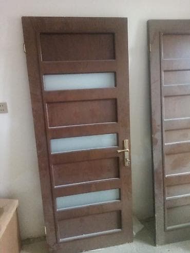 otaq qapsi: Daxili qapılar dəsti - Material: taxta əsaslı (MDF/laminasiya tipli — 2