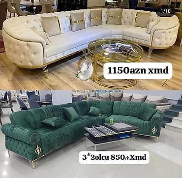 Комплекты диванов и кресел: Künc divan yeni — 1