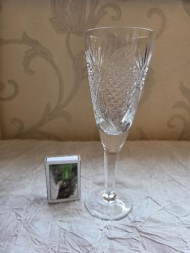 karat brilliant: Qədəhlər, rəng - Ağ, Xrustal, 1 əd — 1