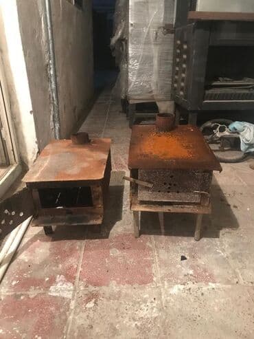 sumqayit ikinci el: Dəmir Peçi, İşlənmiş, yanacaq - Qaz, Ünvandan götürmə — 1