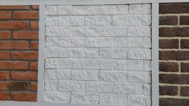 müşviq kərpic zavodu: Kabançik fasad kərpiç Ağ və qəhvəyi tonlarda dekorativ kərpic-panellər — 2