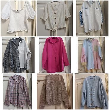 mirvari per page 40: Hər biri 10 azn. ilk ikisi s-m razmer. saroçkalar oversize modeldir — 1
