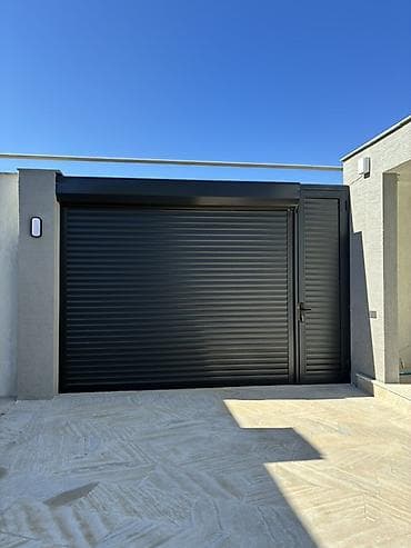 işlənmiş plastik qapi pencere: Həyətyanı sahə – hovuz, manqal komplekti və avtomatik qapı - Geniş — 2