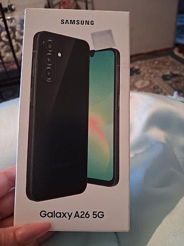 a 26 samsung: Samsung Galaxy A26 5G, rəng - Qara — 1