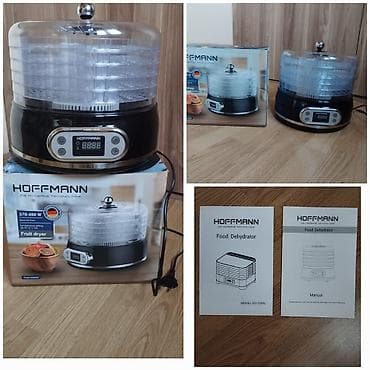 mi android box: Hoffmann Food Dehydrator – meyvə, tərəvəz, göbələk, ot və ət qurutma — 1