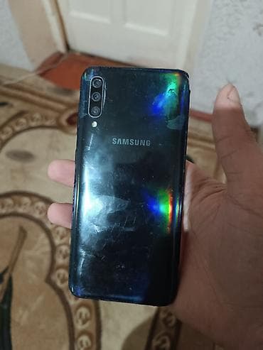 samsung 7000: Samsung Galaxy A50, 128 ГБ, цвет - Синий, Сенсорный, Две SIM карты — 2
