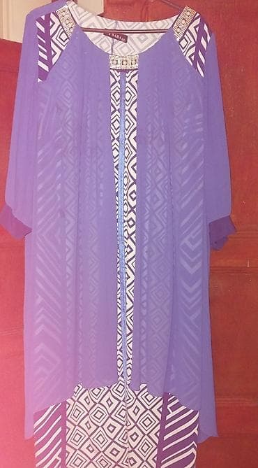 efsane inci: Brend: SARA Qadın paltarı – ikiqat effektli dizayn. - Rəng — 1