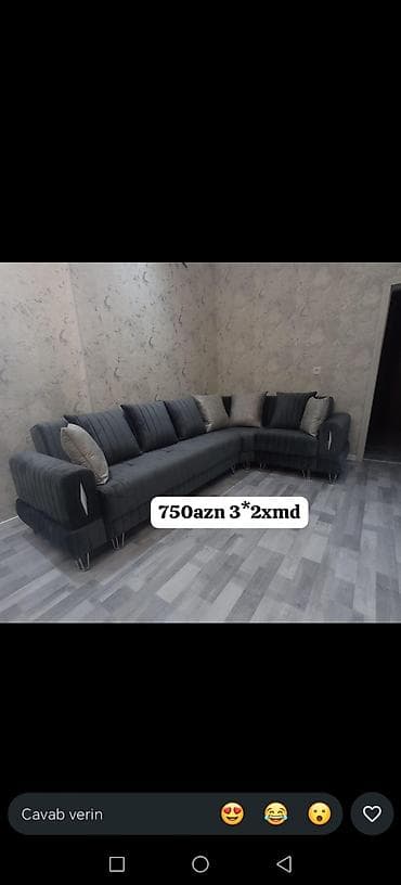 bal: Məhsul: Künc divan dəsti – “Piramida Künc” - Müasir dizaynlı — 10