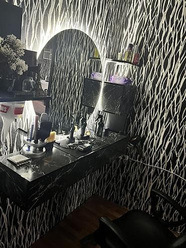 Другая салонная, медицинская мебель: Bərbər/saç ustası üçün tam işlək İdeal Vezyetde Ber ber ucun Stol — 2