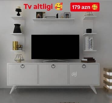 каталог обоев в баку: *TV stend* Yeni sifarişlə hazırlanır rəng seçimi var Ölçü 180×35 — 4