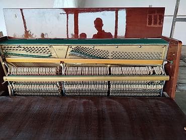 ucuz tablo: Pianino – şaquli, 3 pedal, klassik ağac korpus - Korpus: cilalanmış — 4