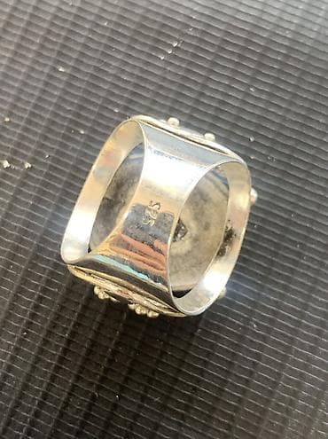 Qol saatları və aksesuarlar: Üzük, Gümüş — 4