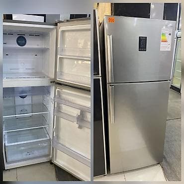 m50 satilir: 2 qapılı Samsung Soyuducu Satılır, rəng - Gümüşü — 1