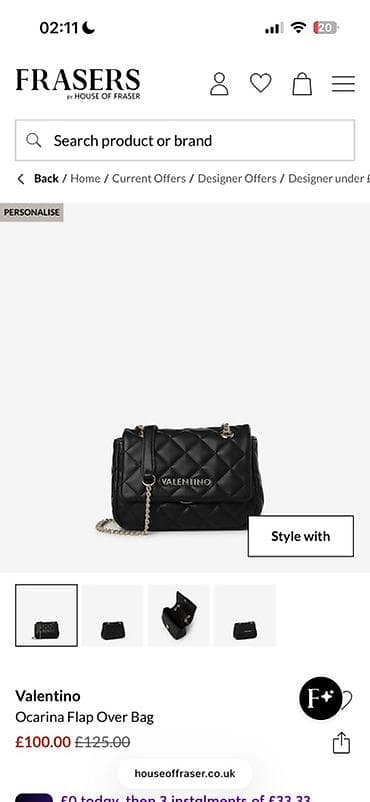 Сумки: Сумка на плечо, Valentino — 1