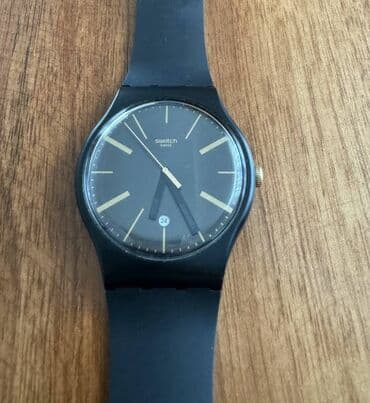 детские наручные часы swatch: Qol saatı, Swatch, rəng - Qara — 2