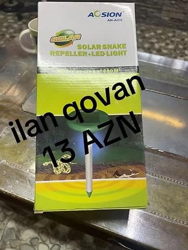 Aosion AN-A816 Günəş enerjili ilan qovan + LED işıq - Günəş paneli