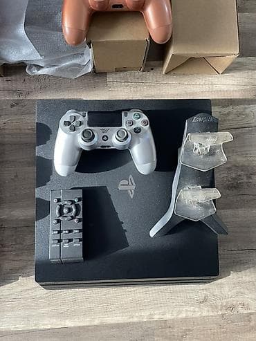 PlayStation 4 Pro oyun konsolu dəsti Komplekt: - PS4 Pro (1TB, 4K — 6