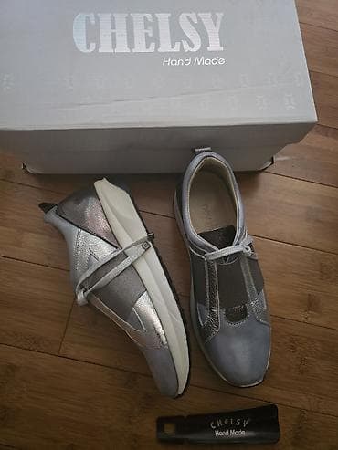 Аксессуары: CHELSY Hand Made qadın ayaqqabıları - Material: təbii dəri (CHELSY — 2