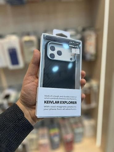 ayfon telefonlari: Joyroom Joyporo-do Kevlar Explorer telefon qabı - Model uyğunluğu — 1