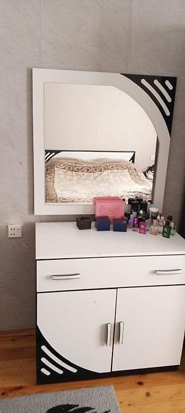 qonag desti: Mebel dəsti – qonaq və yataq otağı üçün uyğun, eyni dizayn xəttində — 5