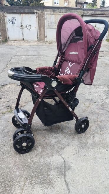 Gəzinti arabaları: Klassik gəzinti arabası, İşlənmiş, Cins: Qız, Yaş: 30 ay, Ünvandan götürmə — 5