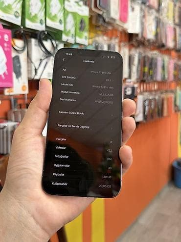 iphone 15 pro yeni: IPhone 13 Pro Max, 128 GB, Sierra Blue, Face ID — 3