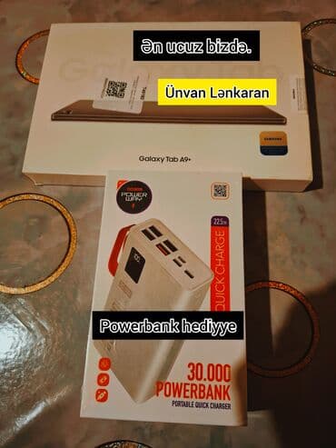 купить бу планшет: Yeni Samsung Galaxy Tab A9+, 12,2", 256 GB, Ünvandan götürmə, Pulsuz çatdırılma, Rayonlara çatdırılma — 3