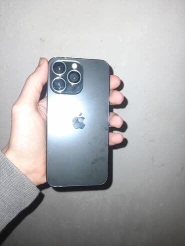 iphone 8 gəncə: IPhone 13 Pro, Qara, Face ID — 3