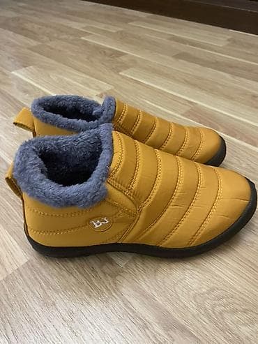qış ayaqqabısı: 39-40 ayaga uygun yenidir! 8 azn !Qadın/qış ayaqqabısı – sarı rəngli — 1