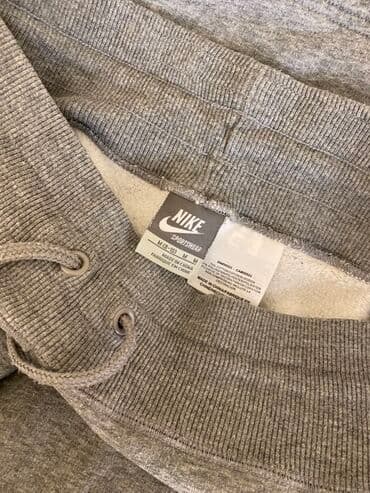 buggy şalvar: Payız/qış üçün rahat və isti original Nike idman salvarları.79% pambıq — 2