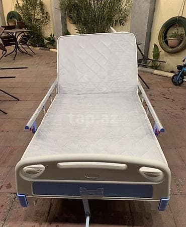 2 ci el kunc divanlar: Tibbi çarpayı – mexaniki tənzimlənən - Baş hissəsi mexaniki qol ilə — 3